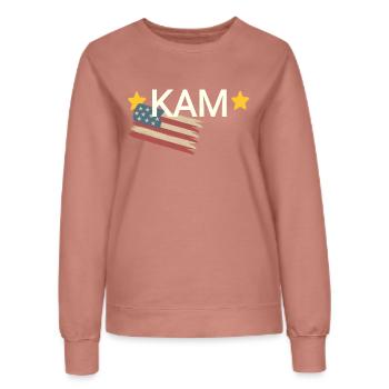 Kam Kosename Kamala - Frauen Sweatshirt - Altrosa - Vorne - AI Model Female 172 dark (172cm)