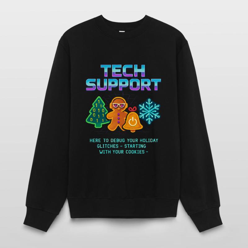 Lustiger Technischer Support Debug Weihnachten Frauen Sweatshirt