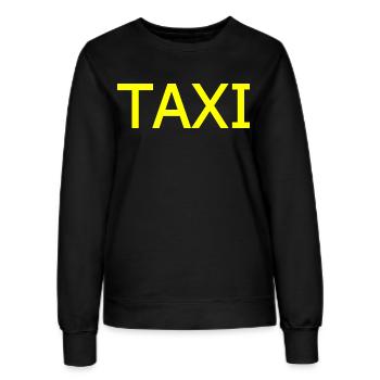 Taxi - Frauen Sweatshirt - Schwarz - Vorne - AI Model Female 172 light (172cm)