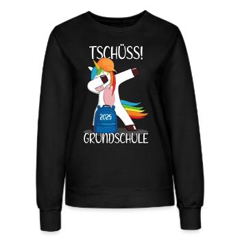 Grundschule Abschluss 2025 Grundschulabschluss - Frauen Sweatshirt - Schwarz - Vorne - AI Model Female 172 light (172cm)