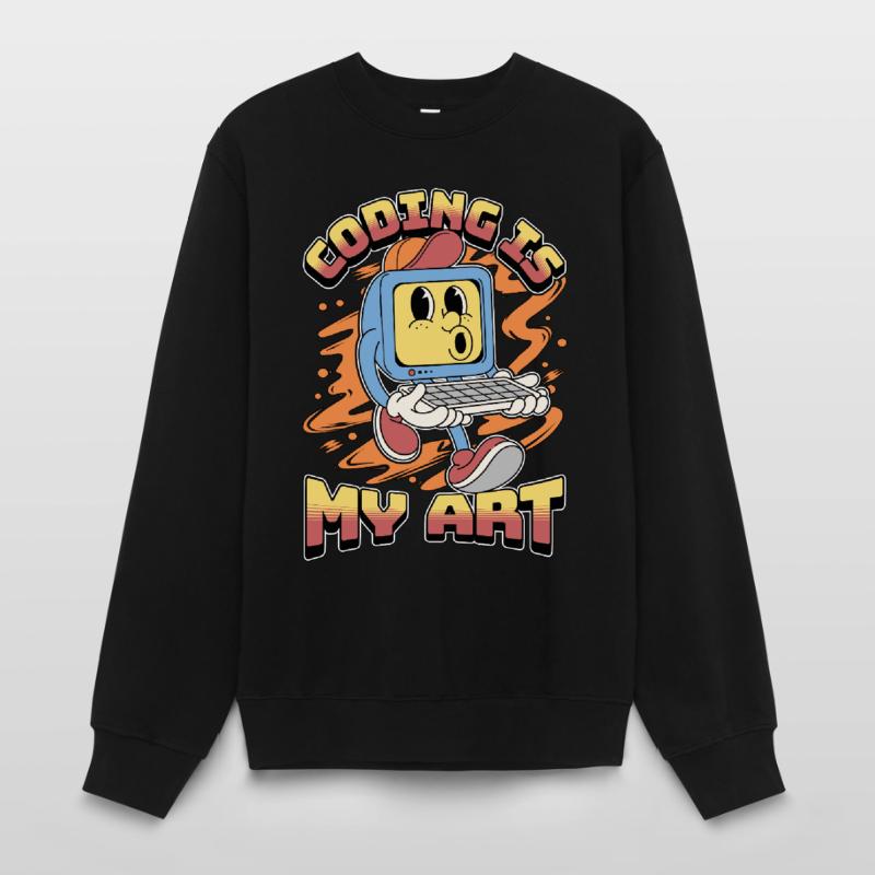 Coder Coding Is My Art Software Engineering Coders Frauen Sweatshirt