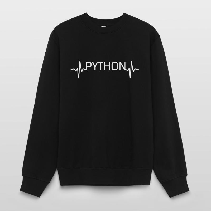 Herzschlag-Python Frauen Sweatshirt
