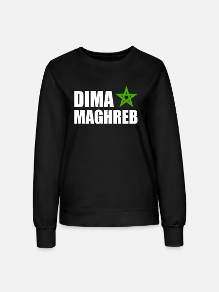 Dima maghreb - Marokko - Frauen Sweatshirt - Schwarz