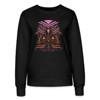 Stylish Skull - Frauen Sweatshirt - Schwarz - Vorne - AI Model Female 172 light (172cm)