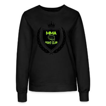 mma fight club - Frauen Sweatshirt - Schwarz - Vorne - AI Model Female 172 light (172cm)