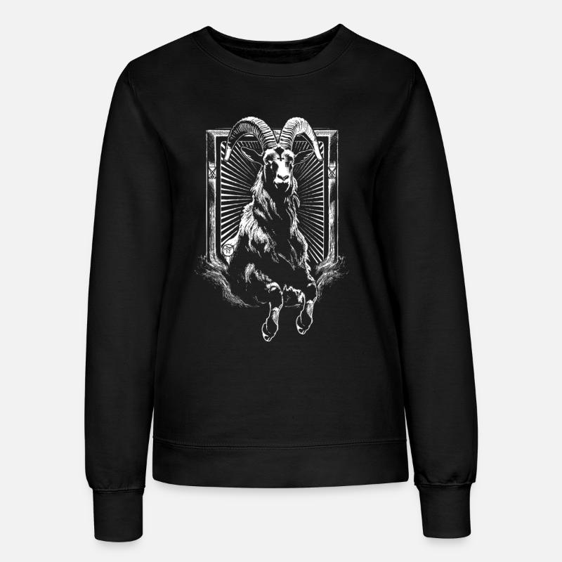 Capra Diaboli - Women’s Sweatshirt - black