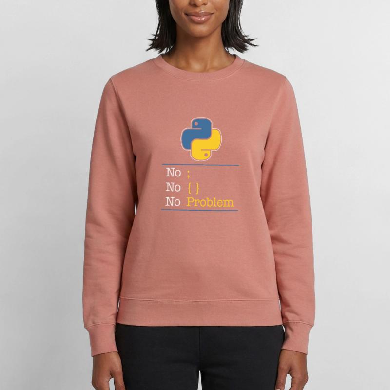 Python no problem Sweat Femme