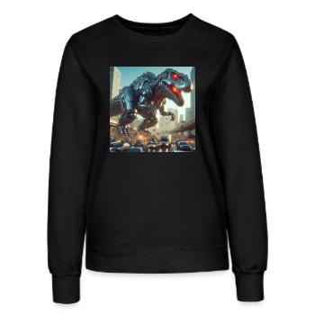 Rawr - Women’s Sweatshirt - black - Front - AI Model Female 172 light (172cm)