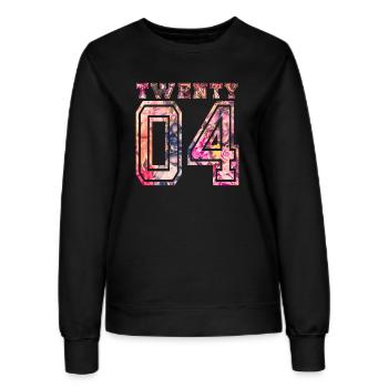 vingt 2004 - Sweat Femme - noir - Devant - AI Model Female 172 light (172cm)