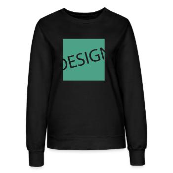 Design - Frauen Sweatshirt - Schwarz - Vorne - AI Model Female 172 light (172cm)