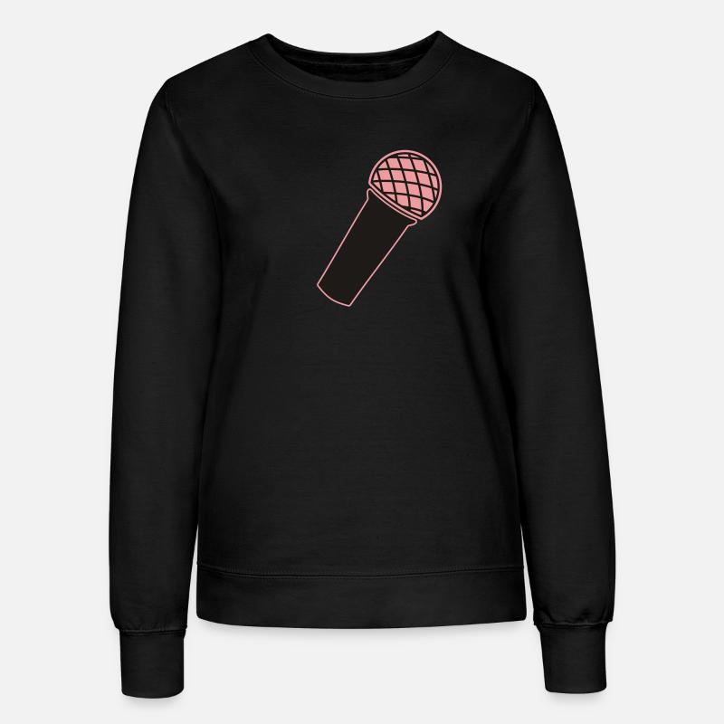 Microphone - Women’s Sweatshirt - black