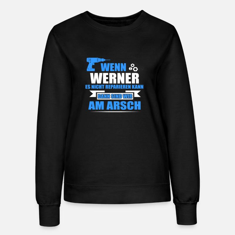 WERNER-Geschenk - Frauen Sweatshirt - Schwarz