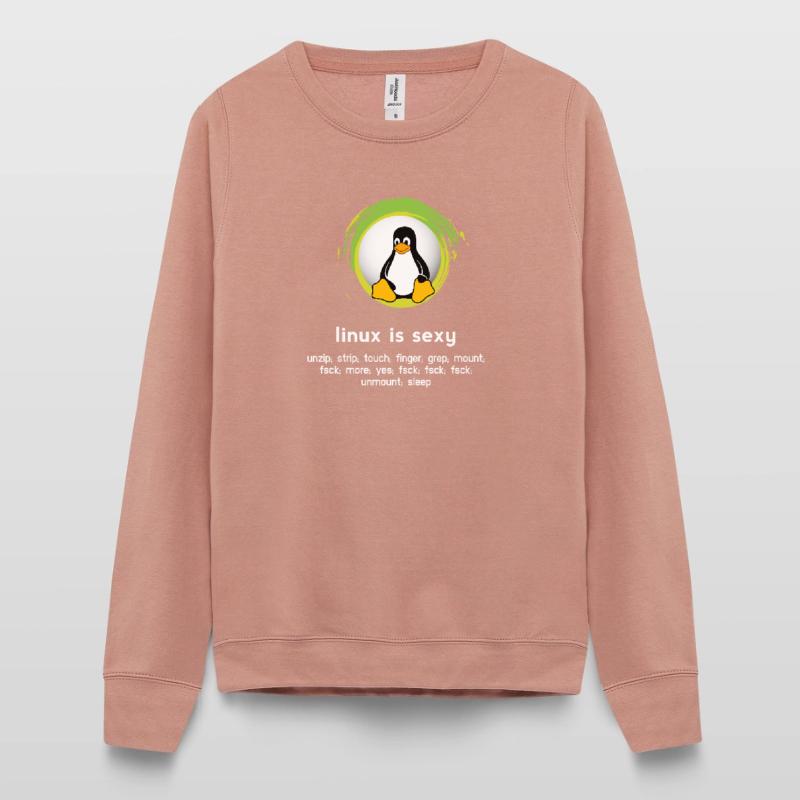 Computer System Penguin Nerd pc inside code admin Women’s Sweatshirt