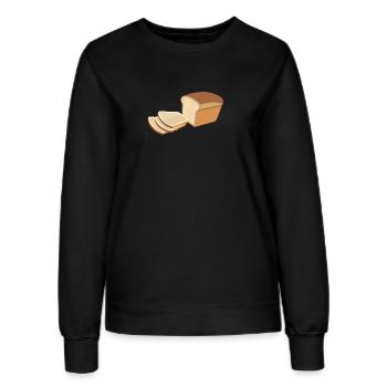 Pain pain pain pain grillé - Sweat Femme - noir - Devant - AI Model Female 172 light (172cm)