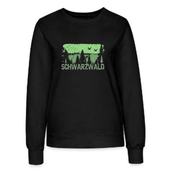 Black Forest - Women’s Sweatshirt - black - Front - AI Model Female 172 light (172cm)