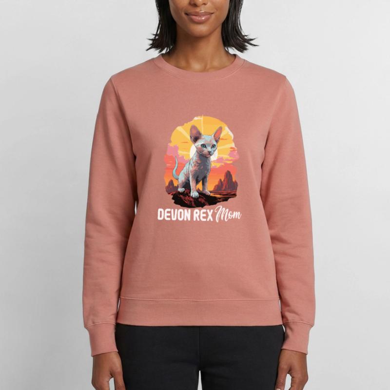 Devon Rex Kitten Devon Rex Cat Women’s Sweatshirt