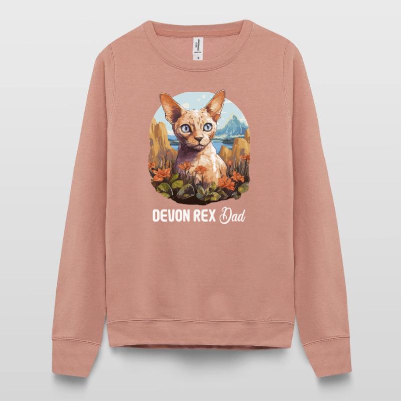 Chaton Devon Rex Chat Devon Rex Sweat Femme