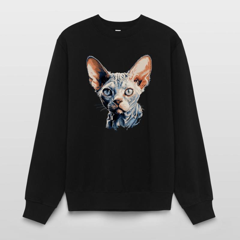Chaton Devon Rex Chat Devon Rex Sweat Femme