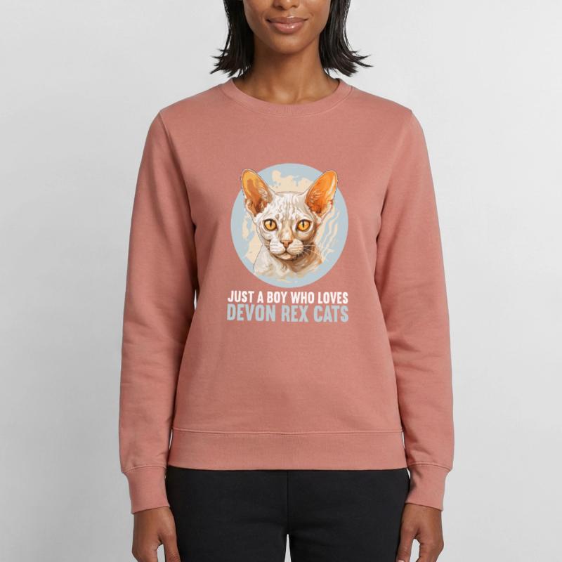 Devon Rex Kätzchen Devon Rex Katze Frauen Sweatshirt