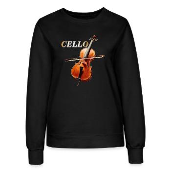 CELLO - Frauen Sweatshirt - Schwarz - Vorne - AI Model Female 172 light (172cm)