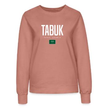 Tabuk Saudi-Arabien - Frauen Sweatshirt - Altrosa - Vorne - AI Model Female 172 dark (172cm)