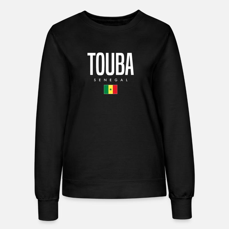 Touba Senegal - Women’s Sweatshirt - black