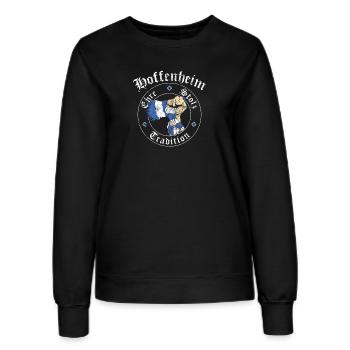 Hoffenheim Ehre Stolz Tradition No II - Frauen Sweatshirt - Schwarz - Vorne - AI Model Female 172 light (172cm)