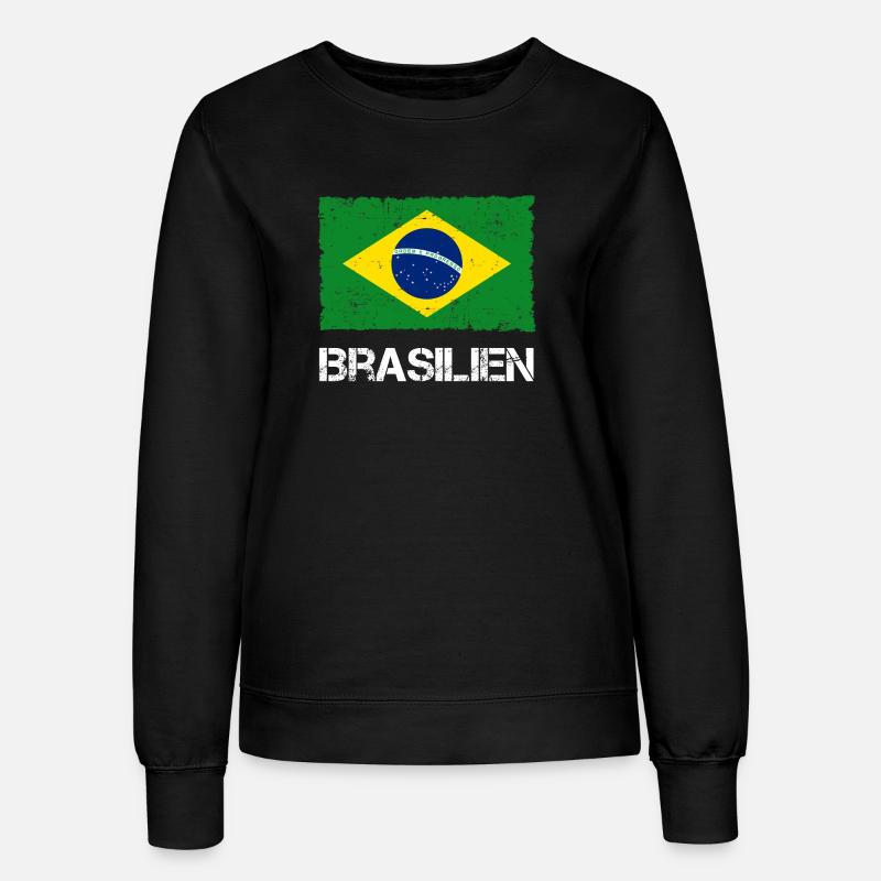 Brazil - Women’s Sweatshirt - black