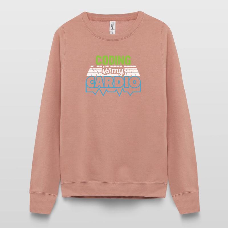 PROGRAMMERS Coding is my Cardio Funny Developer Women’s Sweatshirt