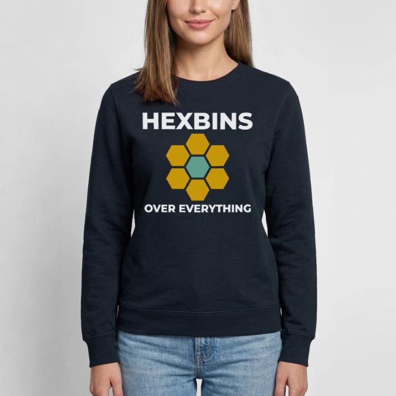 Hexbins Data Visualization GIS Mapping Spatial Women’s Sweatshirt