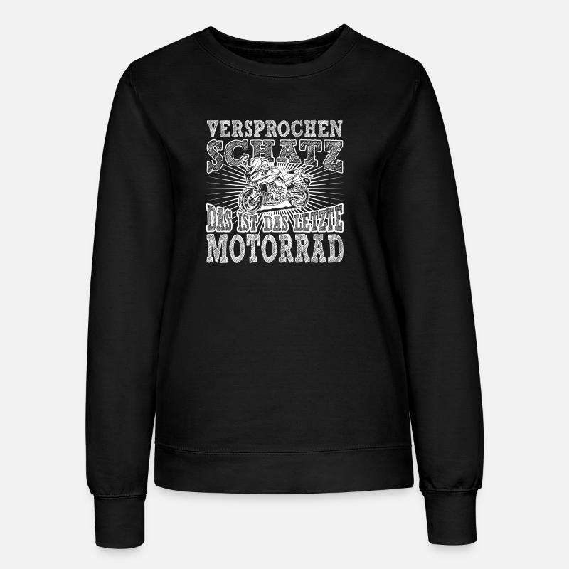 motocycle - Frauen Sweatshirt - Schwarz