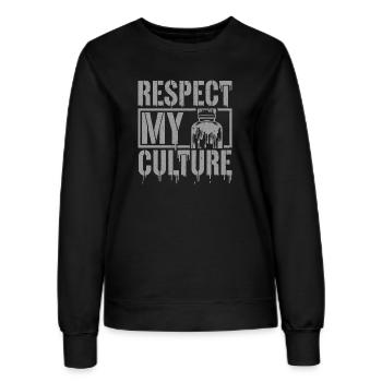 Probiotische Leidenschaft zeigen - Frauen Sweatshirt - Schwarz - Vorne - AI Model Female 172 light (172cm)