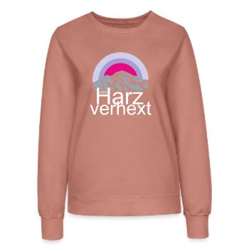 Harz verhext Brocken Wernigerode Fasching Harzhexe - Frauen Sweatshirt - Altrosa - Vorne - AI Model Female 172 dark (172cm)