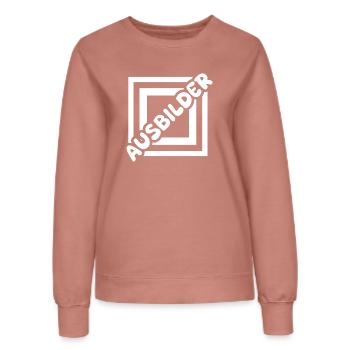 Formateur en tant que métier - Sweat Femme - rose poudré - Devant - AI Model Female 172 dark (172cm)