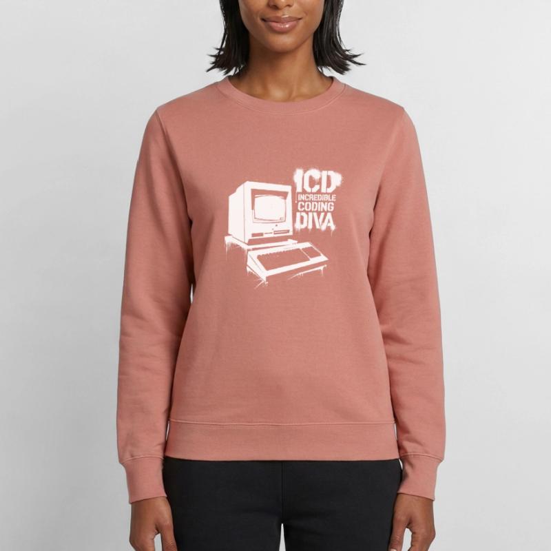 Expert in precise coding Women’s Sweatshirt
