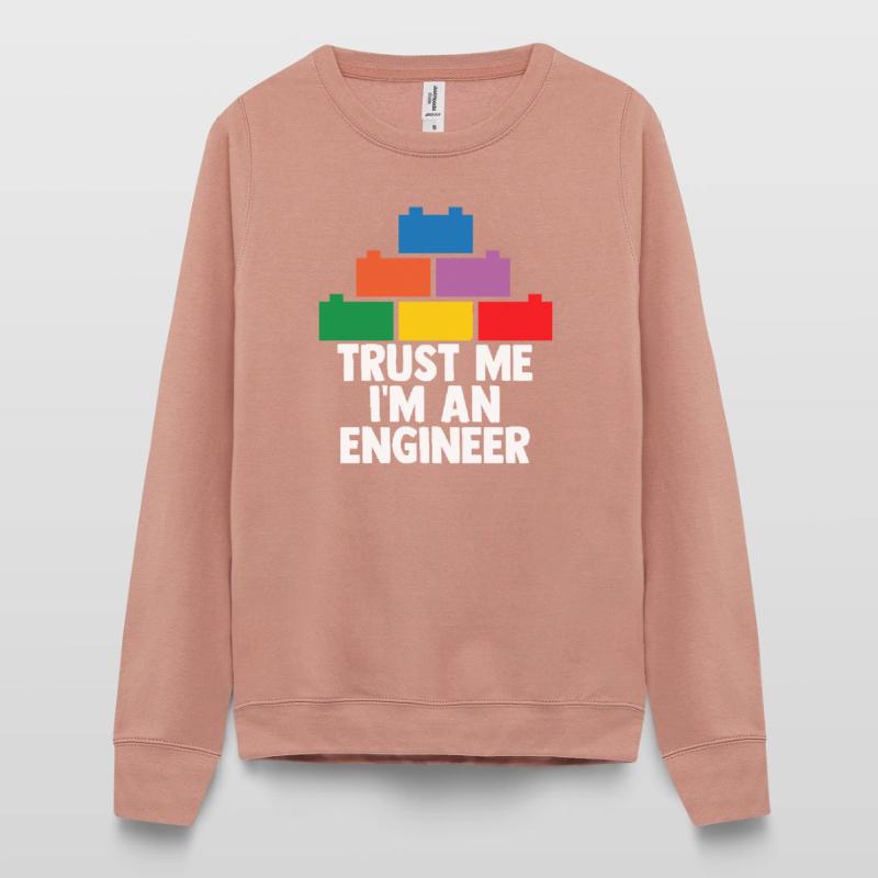 Constructeur de briques Bâtiment en briques Maître constructeur Sweat Femme