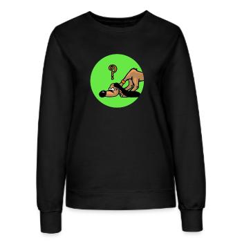 Recherche chien de chien - Sweat Femme - noir - Devant - AI Model Female 172 light (172cm)