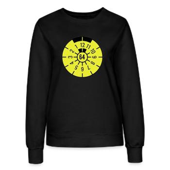 TÜV 1964 - Frauen Sweatshirt - Schwarz - Vorne - AI Model Female 172 light (172cm)