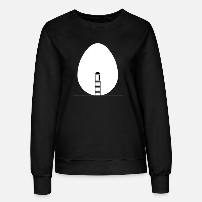 Ei Ei Ei - Frauen Sweatshirt - Schwarz
