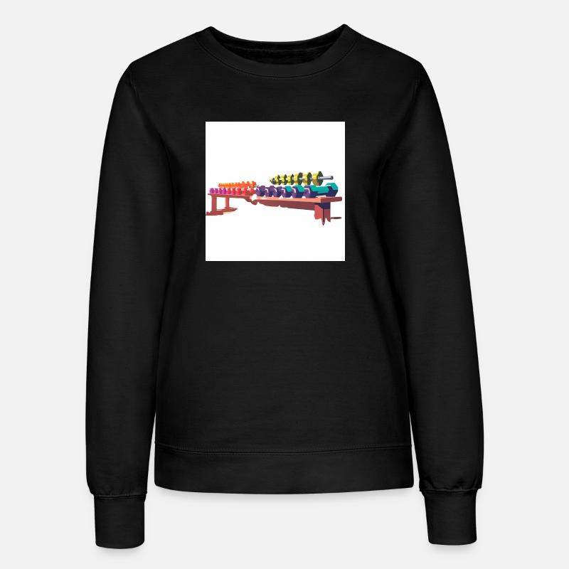 Dumb bells - Women’s Sweatshirt - black