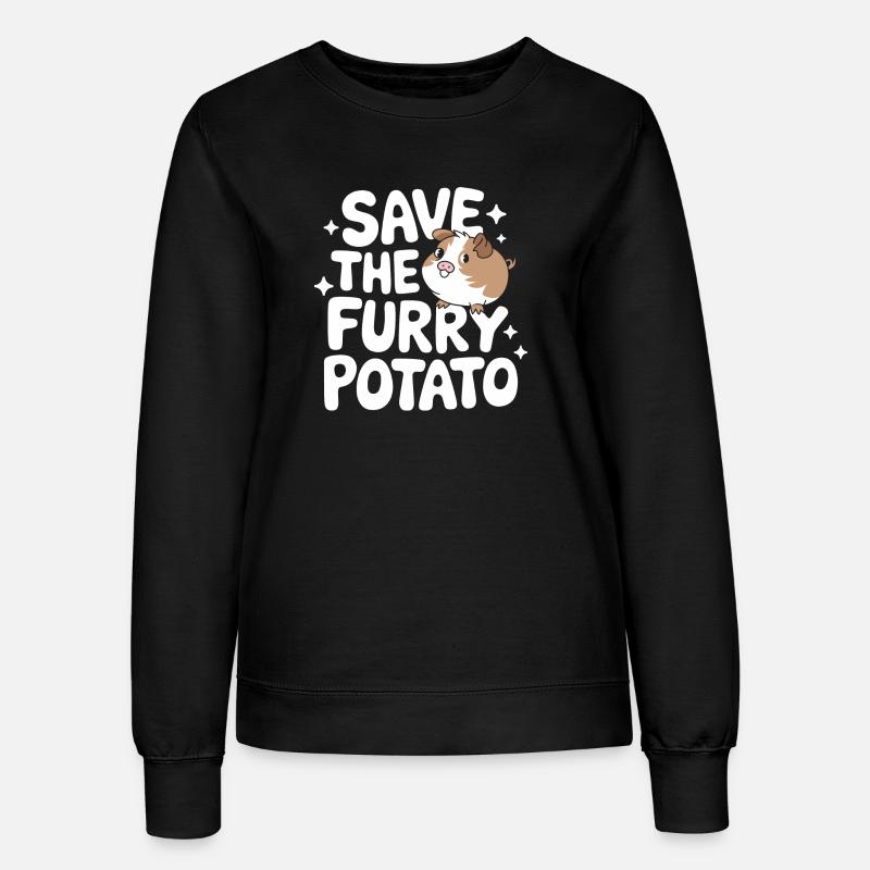 Meerschweinchen - Frauen Sweatshirt - Schwarz