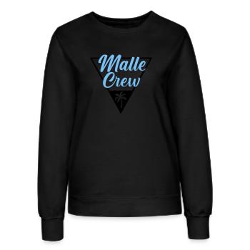 Malle Crew Mallorca - Frauen Sweatshirt - Schwarz - Vorne - AI Model Female 172 light (172cm)