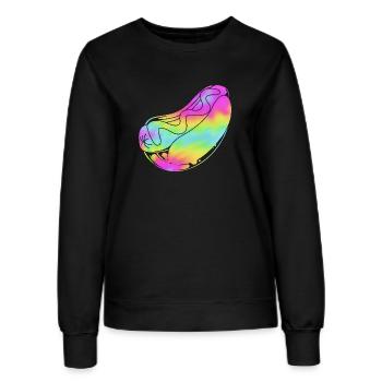 Hot Dog Imbiss - Frauen Sweatshirt - Schwarz - Vorne - AI Model Female 172 light (172cm)