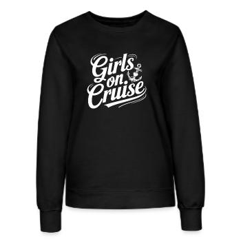 Girls on Cruise | JGA Shirt für die Crew - Frauen Sweatshirt - Schwarz - Vorne - AI Model Female 172 light (172cm)