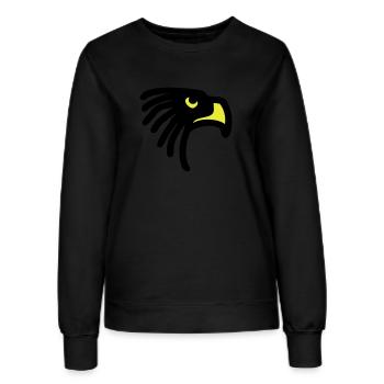 falke - Frauen Sweatshirt - Schwarz - Vorne - AI Model Female 172 light (172cm)