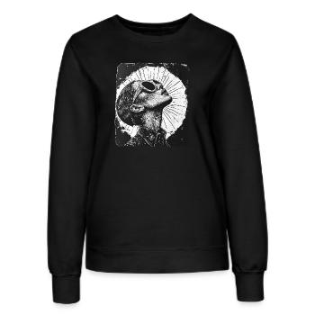 Rebel Freedom Vintage - Women’s Sweatshirt - black - Front - AI Model Female 172 light (172cm)