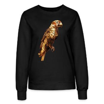 Papagei - Frauen Sweatshirt - Schwarz - Vorne - AI Model Female 172 light (172cm)