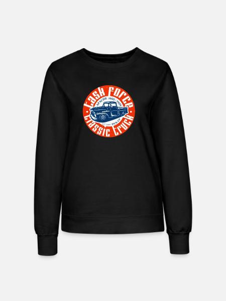 Apache Classic Truck - Frauen Sweatshirt - Schwarz
