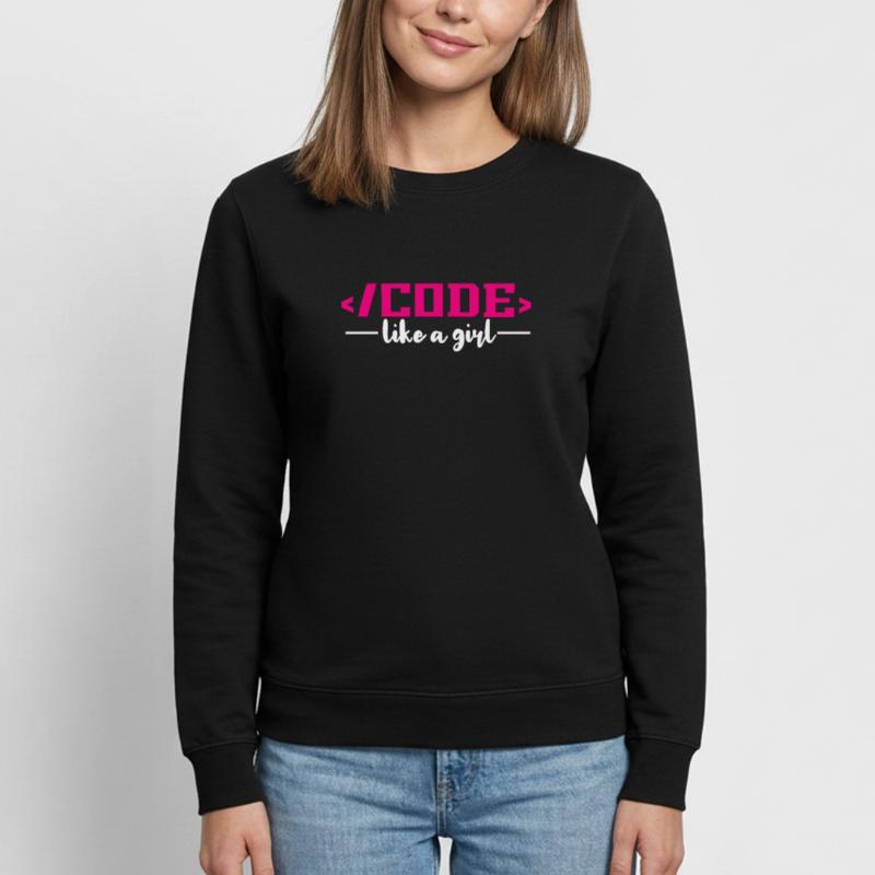 Codierung Programmierung Informatik Frauen Sweatshirt
