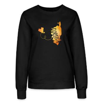 Corsica - Frauen Sweatshirt - Schwarz - Vorne - AI Model Female 172 light (172cm)
